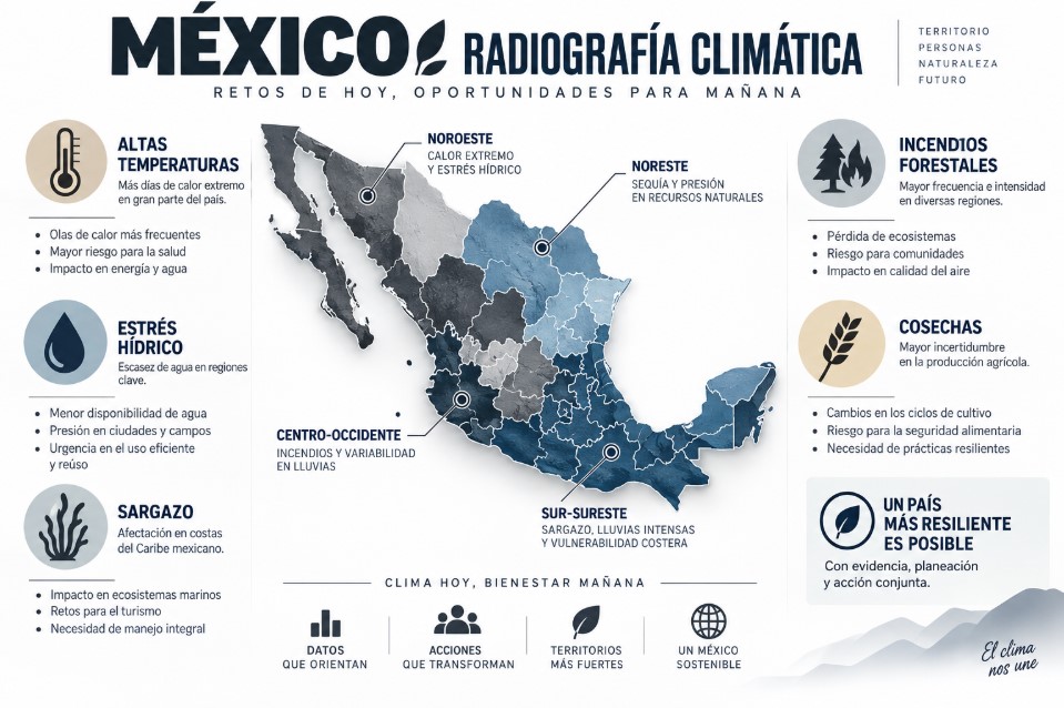 Cambio Climático en México: 10 puntos críticos que amenazan el futuro del país